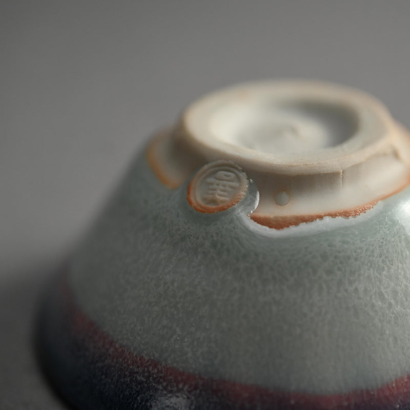 希少彩出ぐい呑み ー宮下善爾「彩泥盃」 / 宮下善二 – Kura Monzen Gallery