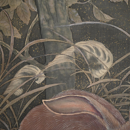 Rabbits and moon ー中原 竹鳳