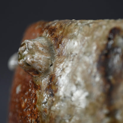 Natural Ash Glazed Anagama Mizusashi ー村越 琢磨 “信楽 水指”