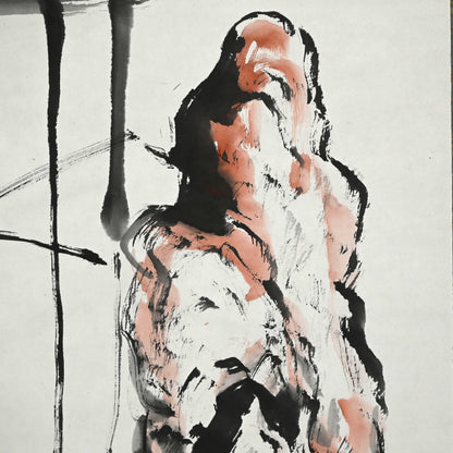 Pair of Gassaku Literati Scrolls, Kodojin, Eiran, Seito ー福田 古道人, 三浦 英蘭, 国府 犀東