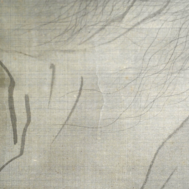 Anonymous Antique 19th Century Japanese Ghost Scroll