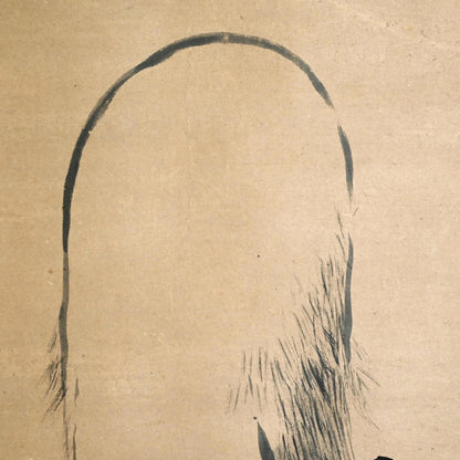 Edo period Painting, Jurojin ー狩野 栄信 “蝶夢圖”