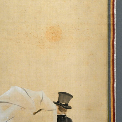Meiji painting ー竹内 栖鳳, 谷口 香嶠 “洋装男女圖”