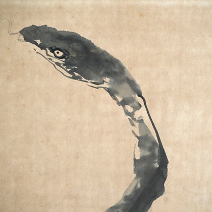 Rare Taisho p. Year of the Snake ー清水 麓松 “跳蛇”