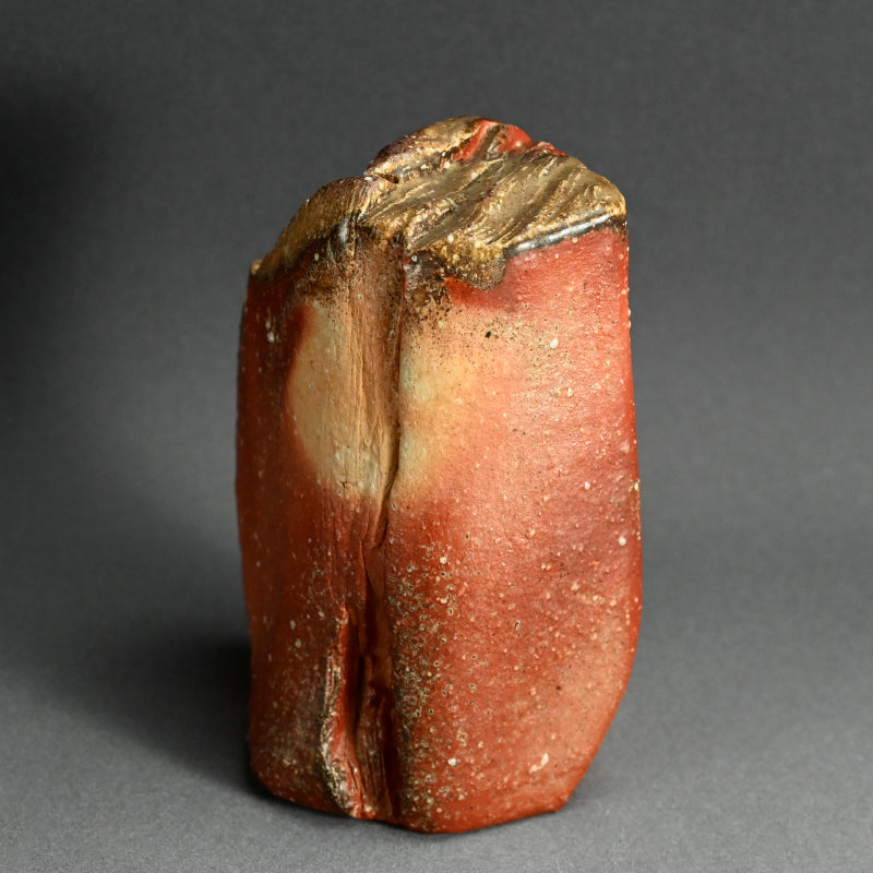 Fire Flower Iga Vase ー岸本 謙仁 "伊賀花入"