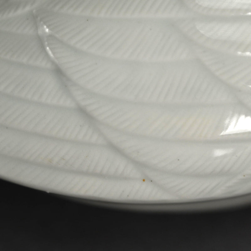 Antique White Porcelain Hirado Koro, Goose ー水鳥香炉