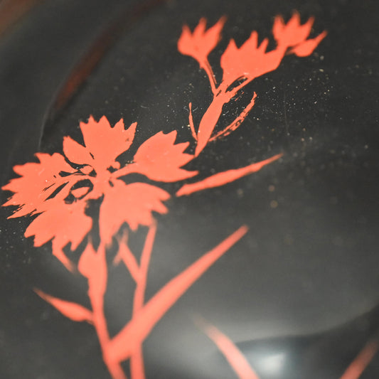 Set 5 lacquered Kaiseki Soup Bowls by Imperial Artist ー伊藤 陶山, 青木 俊勝 "吸物椀"