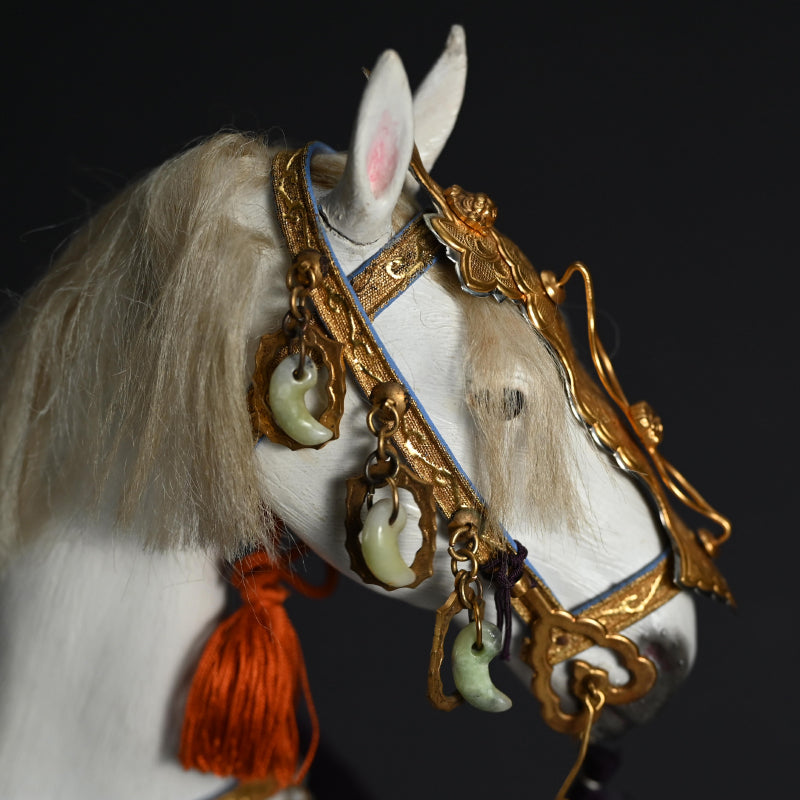 Incredible Meiji p. Carving of A Horse ー御神馬