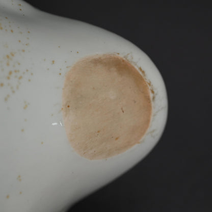 Antique White Porcelain Hirado Koro, Goose ー水鳥香炉