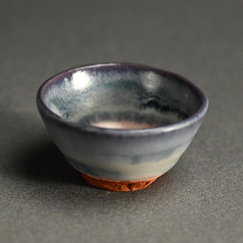 Guinomi Sake cup ー宮下 善繭 “彩泥盃”