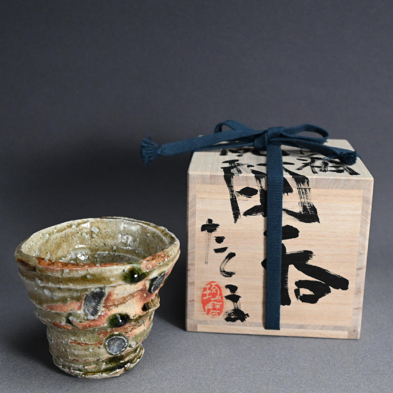 Huge Shochu Sake Cup ー村越 琢磨 “灰釉 焼酎呑み”