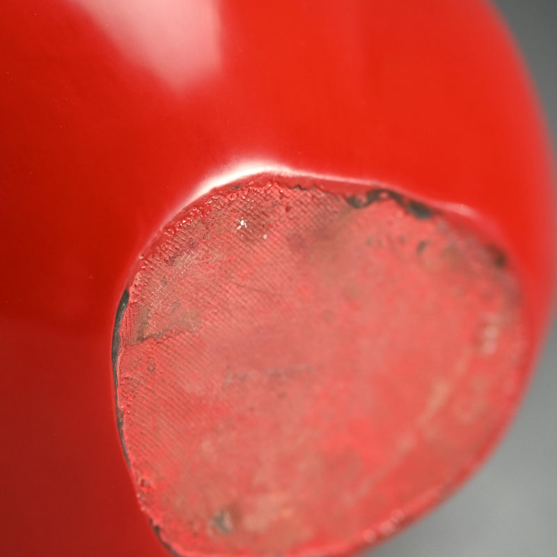 Exhibited Red Lacquer sculpture ー井上 絵美子 “游舞”