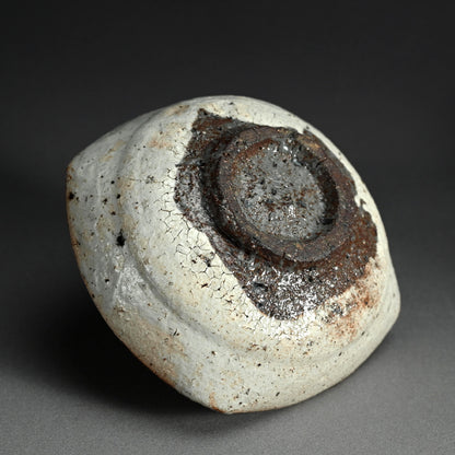 Kohiki Karatsu Kashiki Bowl ー中川 自然坊 “粉引唐津 菓子器”