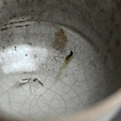 Karatsu Chawan Tea Bowl ー中川 自然坊 “斑唐津 茶碗”