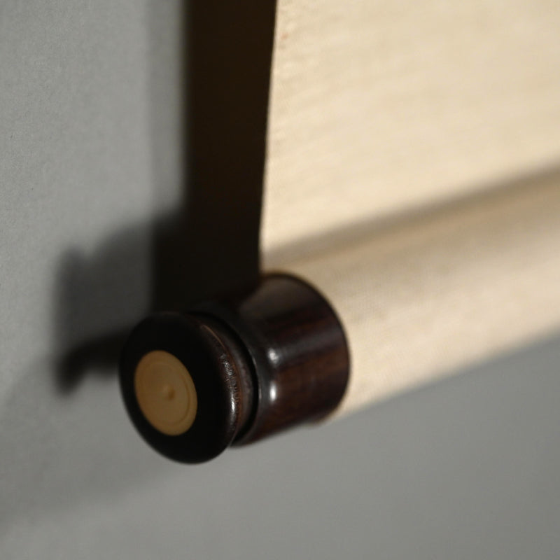 Boat among Reeds ー福田 古道人 (はりつ) “釣小舟図”