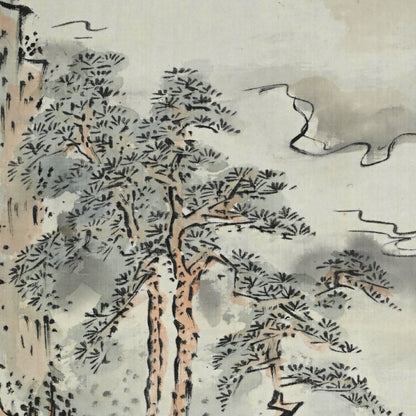 Meditating on Passing Clouds ー福田 古道人 “雲中幽観図"