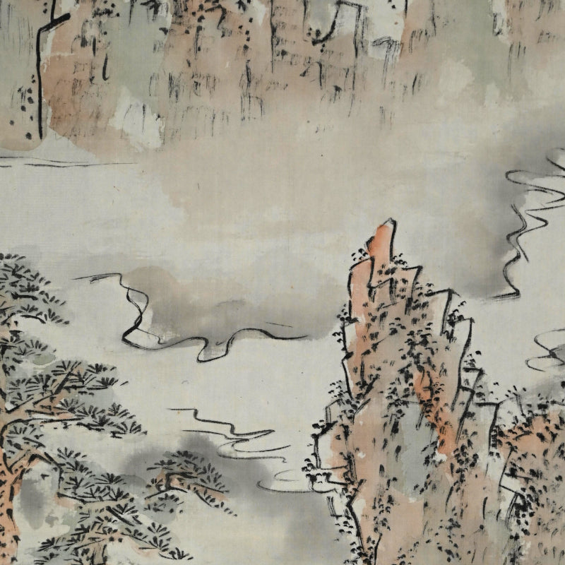 Meditating on Passing Clouds ー福田 古道人 “雲中幽観図"