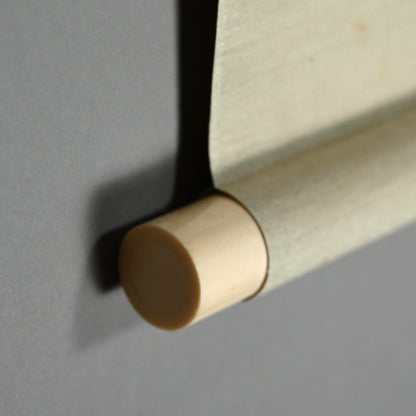 Rare Wide landscape in Color ー福田 古道人 "清水遠山図"