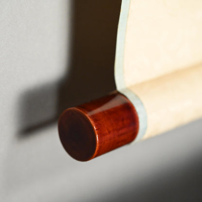 Dramatic Cloud Filled Mountain Scape 1935 ー福田 古道人 “独興化遊”