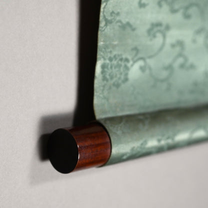 Hermitage in the Bamboo Grove A ー福田 古道人 “竹林経書居図”