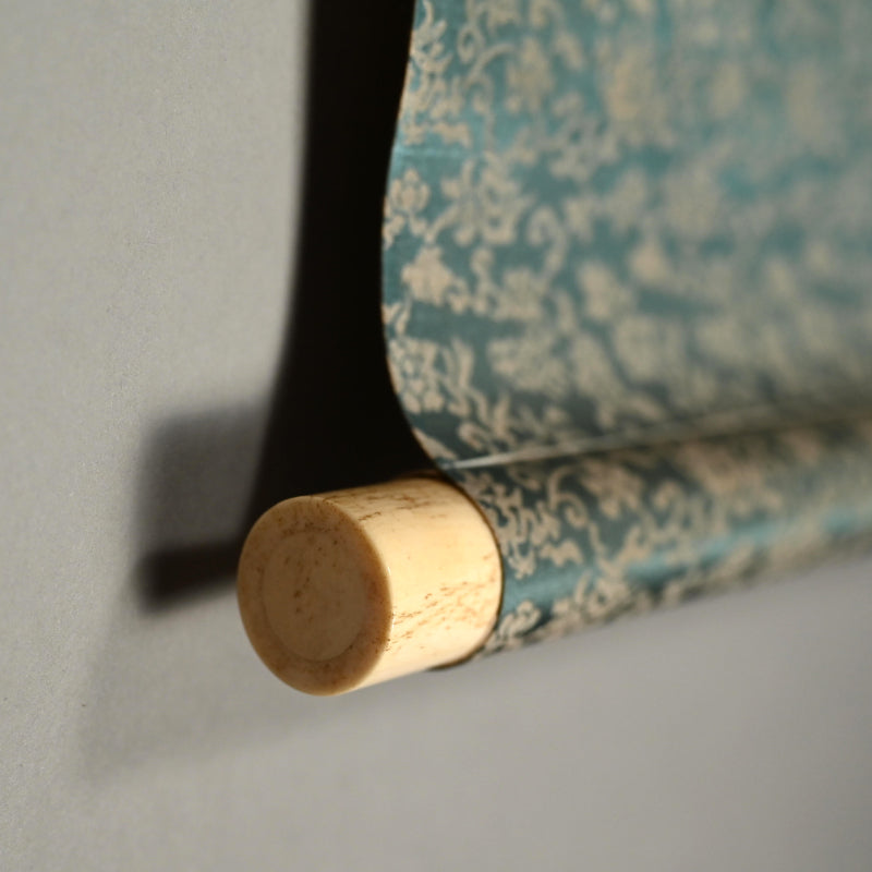 Hermitage in the Bamboo Grove B ー福田 古道人 “竹林経書居図”