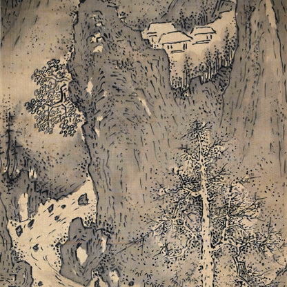 Tilling Clouds, Cultivating Poems, 1907 ー福田 古道人 “白雲還山図"