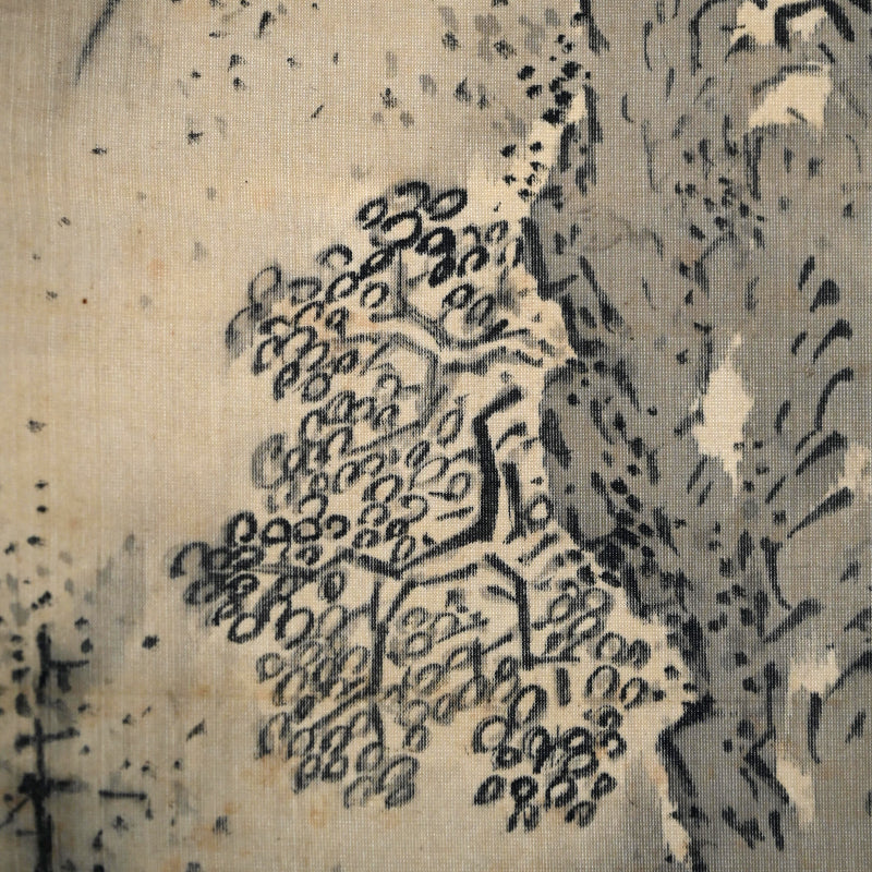 Tilling Clouds, Cultivating Poems, 1907 ー福田 古道人 “白雲還山図"