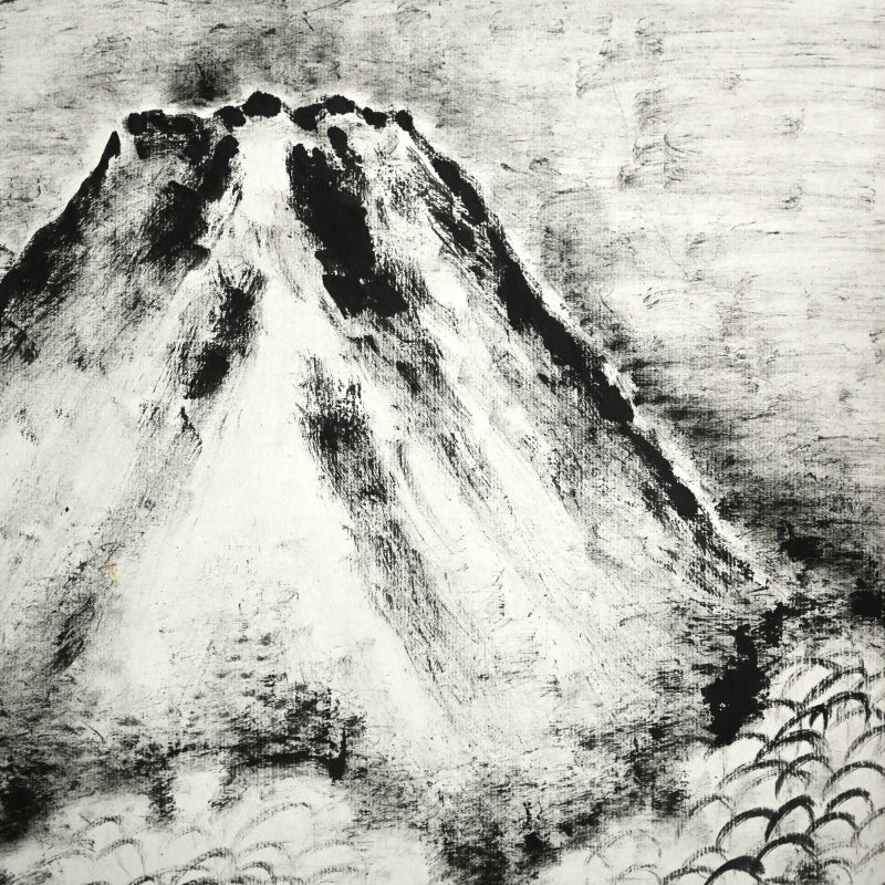 Fuji Above the Clouds, October 1925 ー福田 古道人 “雲煙浮富士図”