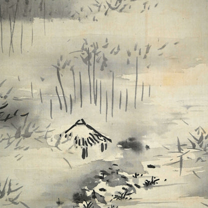 Night in the Bamboo Grove, 1920 ー福田 古道人 “竹林山水圖”