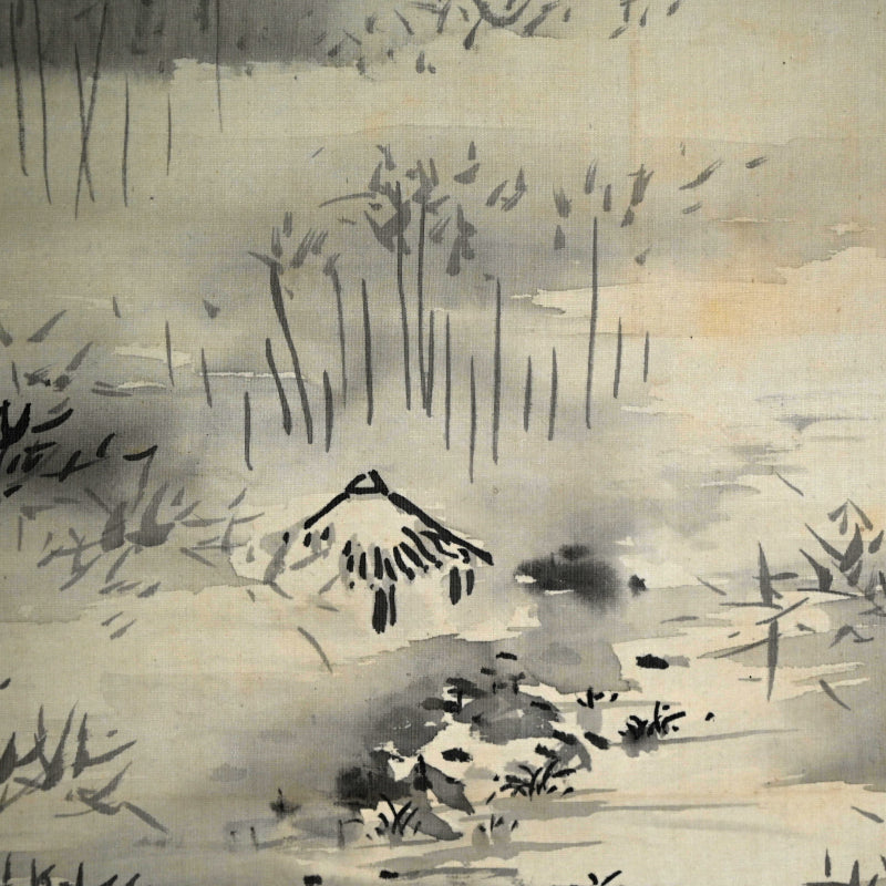 Night in the Bamboo Grove, 1920 ー福田 古道人 “竹林山水圖”