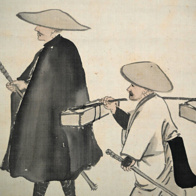 1914 Gassaku Scroll, Kodojin and the 88 Temples ー”霊蹟巡拝図諸家合作 倬謹題”