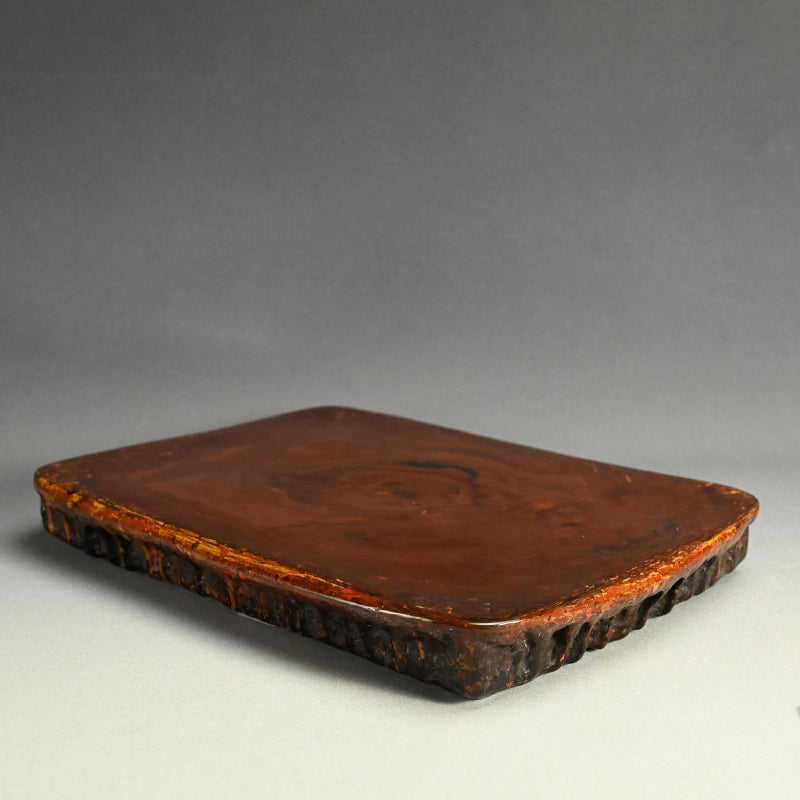 Spectacular Antique Japanese Lacquer Workers Display Table