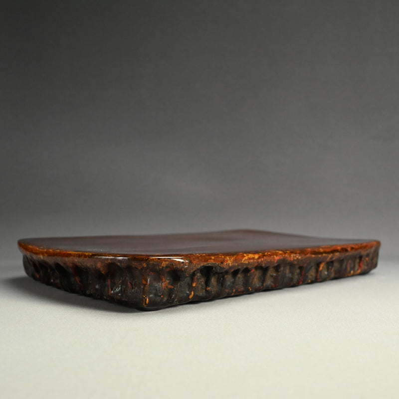 Spectacular Antique Japanese Lacquer Workers Display Table