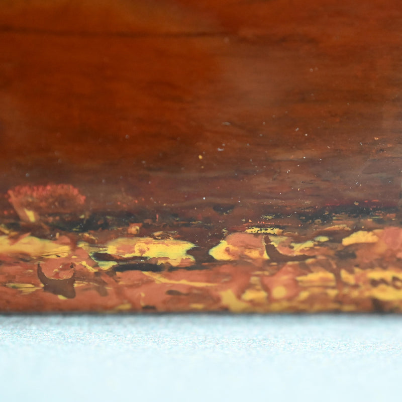 Spectacular Antique Japanese Lacquer Workers Display Table