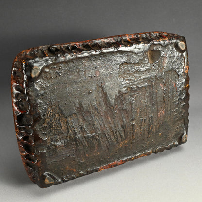 Spectacular Antique Japanese Lacquer Workers Display Table