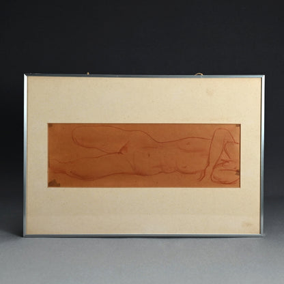 Nude Study, 1940s ー野村 耕 素描 “裸婦”
