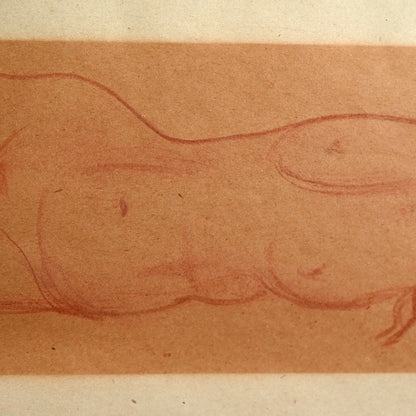 Nude Study, 1940s ー野村 耕 素描 “裸婦”