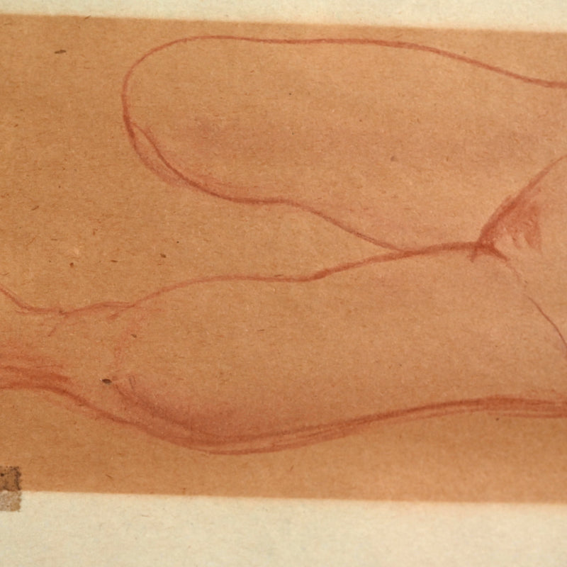 Nude Study, 1940s ー野村 耕 素描 “裸婦”