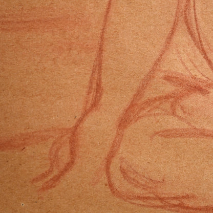 Nude Study, 1940s ー野村 耕 素描 “裸婦”