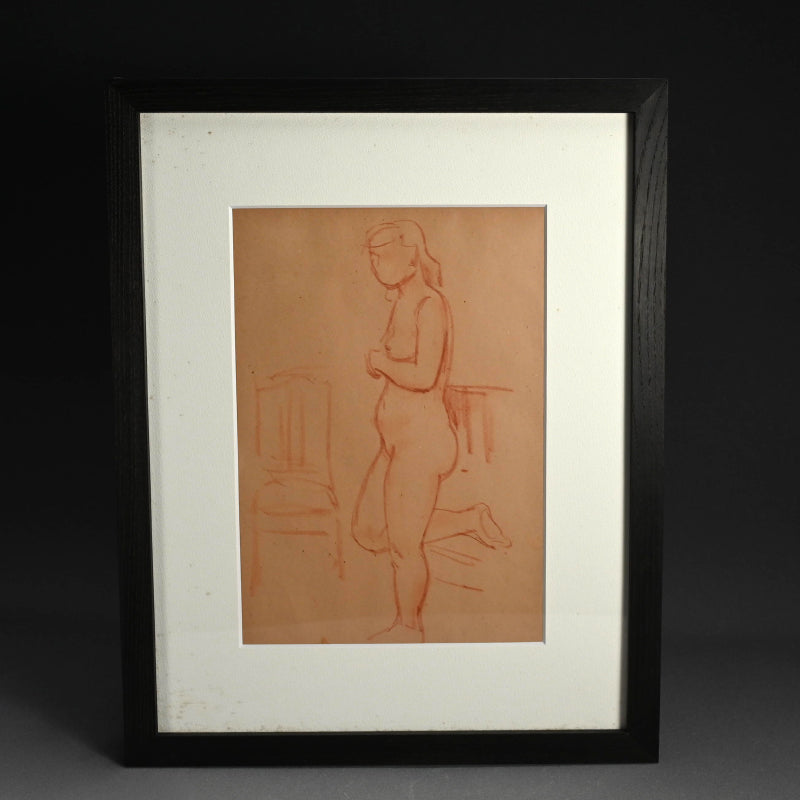 Early Nomura Ko Study, Nude, 1940s ー野村 耕 “裸婦”