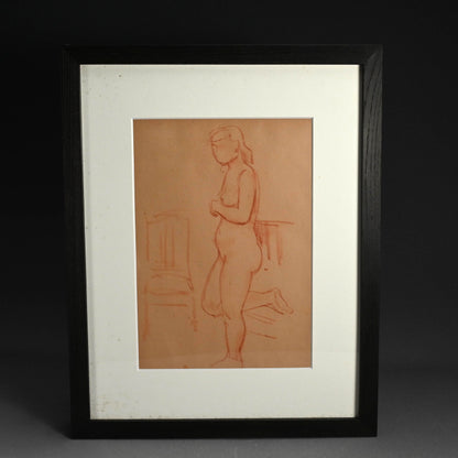 Early Nomura Ko Study, Nude, 1940s ー野村 耕 “裸婦”
