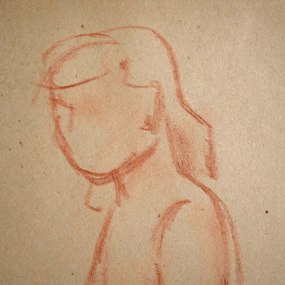 Early Nomura Ko Study, Nude, 1940s ー野村 耕 “裸婦”