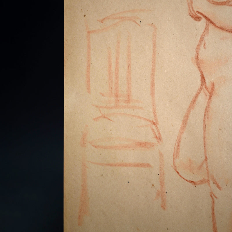 Early Nomura Ko Study, Nude, 1940s ー野村 耕 “裸婦”