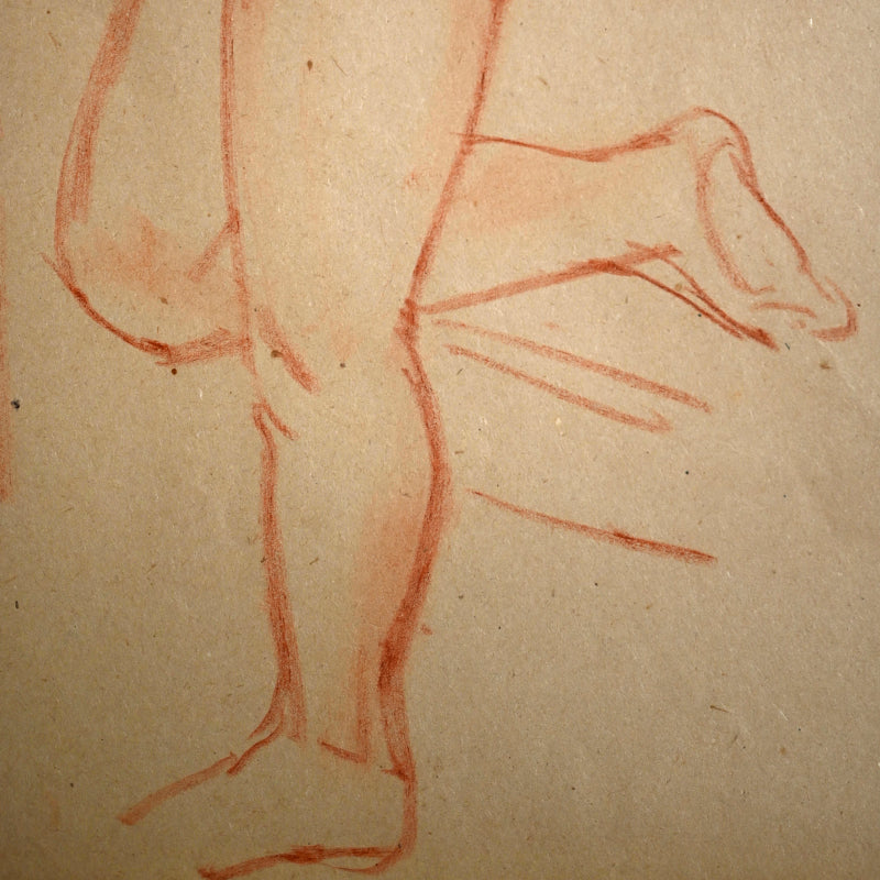 Early Nomura Ko Study, Nude, 1940s ー野村 耕 “裸婦”