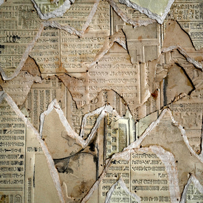 Untitled Newspaper Flong Collage, September 1958 ー野村 耕