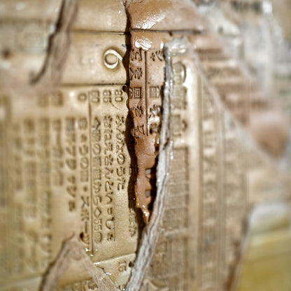 Important Large Flong Printing Collage, 1958 ー野村 耕