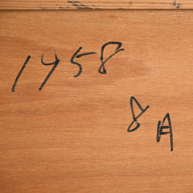 Important Large Flong Printing Collage, 1958 ー野村 耕