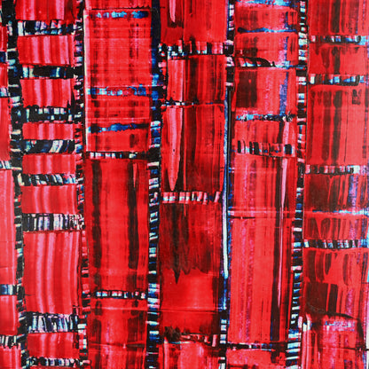 Large Avant-garde Print Ink-work, circa 1960 ー野村 耕