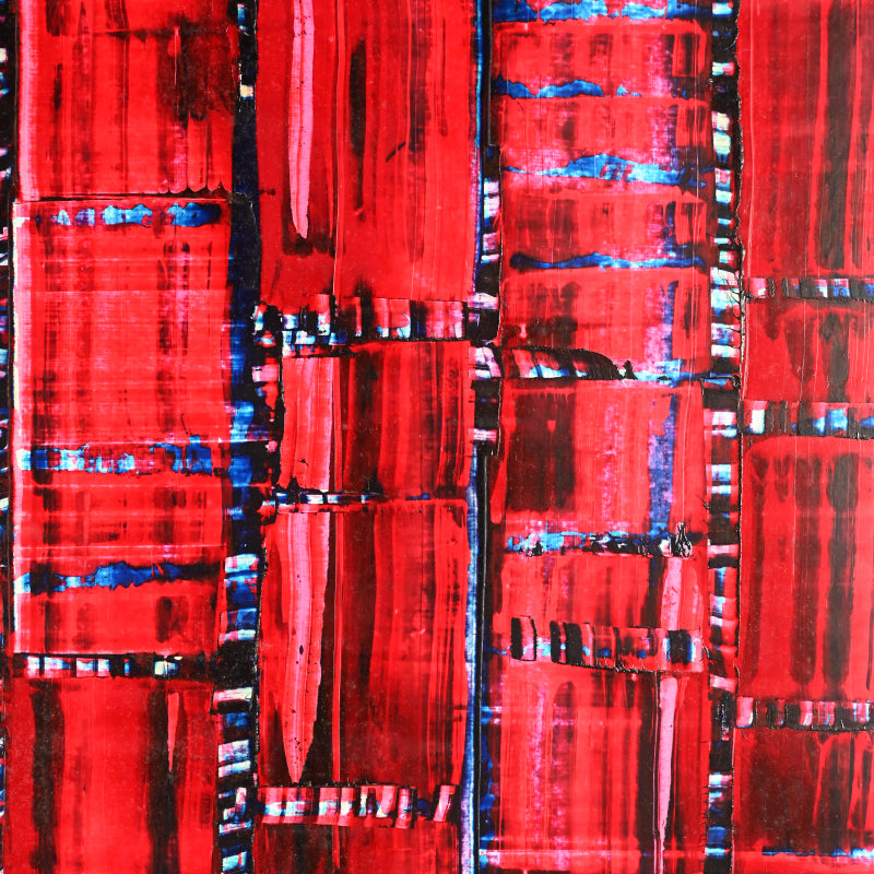 Large Avant-garde Print Ink-work, circa 1960 ー野村 耕