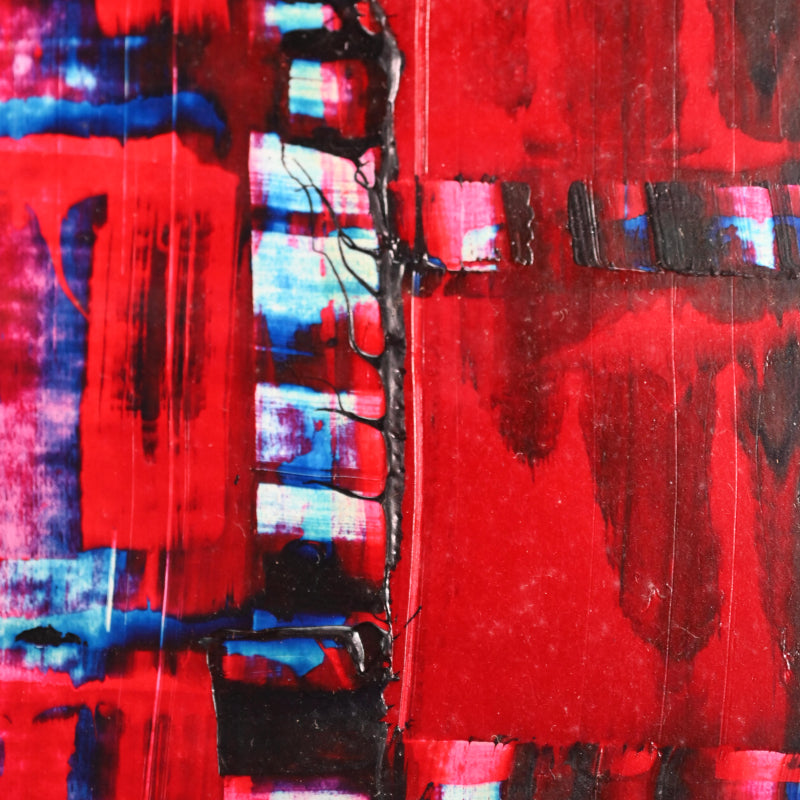 Large Avant-garde Print Ink-work, circa 1960 ー野村 耕